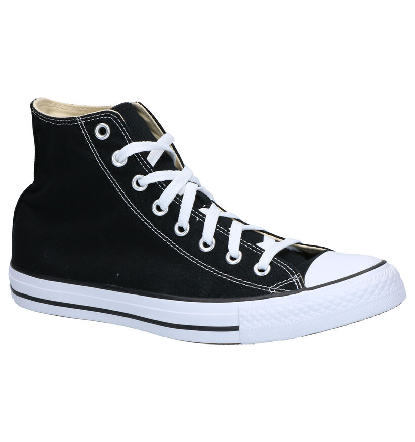 Converse Chuck Taylor All Star Hi Zwarte Sneakers voor dames, heren (361446)