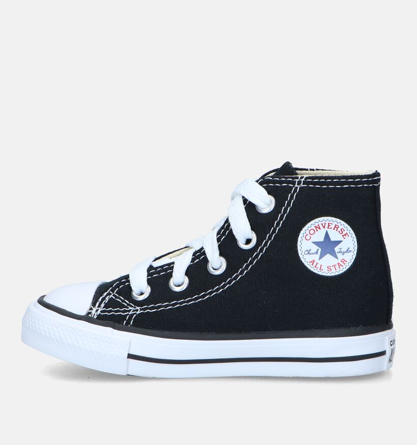 Converse Chuck Taylor AS Baskets en Noir pour filles, garçons (328153)