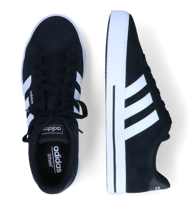 adidas Daily 3.0 Baskets en Noir pour hommes (326304) - pour semelles orthopédiques