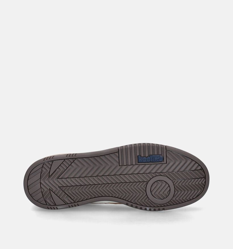 Kaotiko Boston Piping Suede Bruine Veterschoenen voor heren (346092) - geschikt voor steunzolen