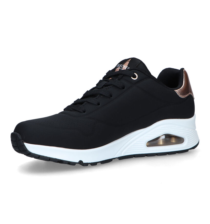 Skechers Uno Zwarte Sneakers voor dames (345294)