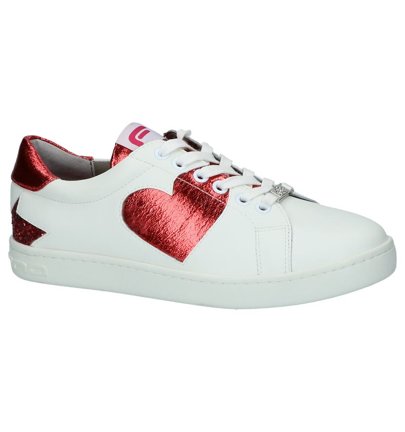 Witte Sneakers Fornarina Andromeda, , pdp