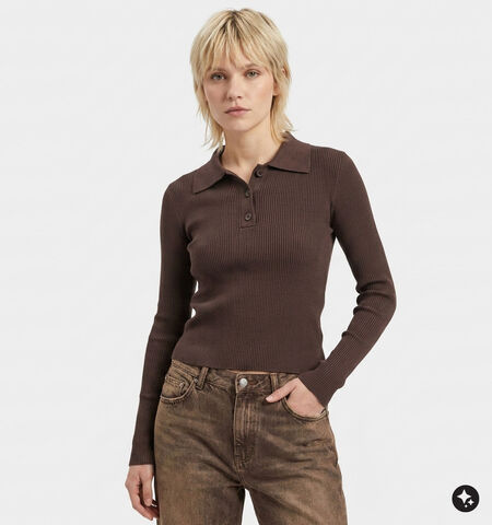 Vero Moda Truien Bruin/Grijs