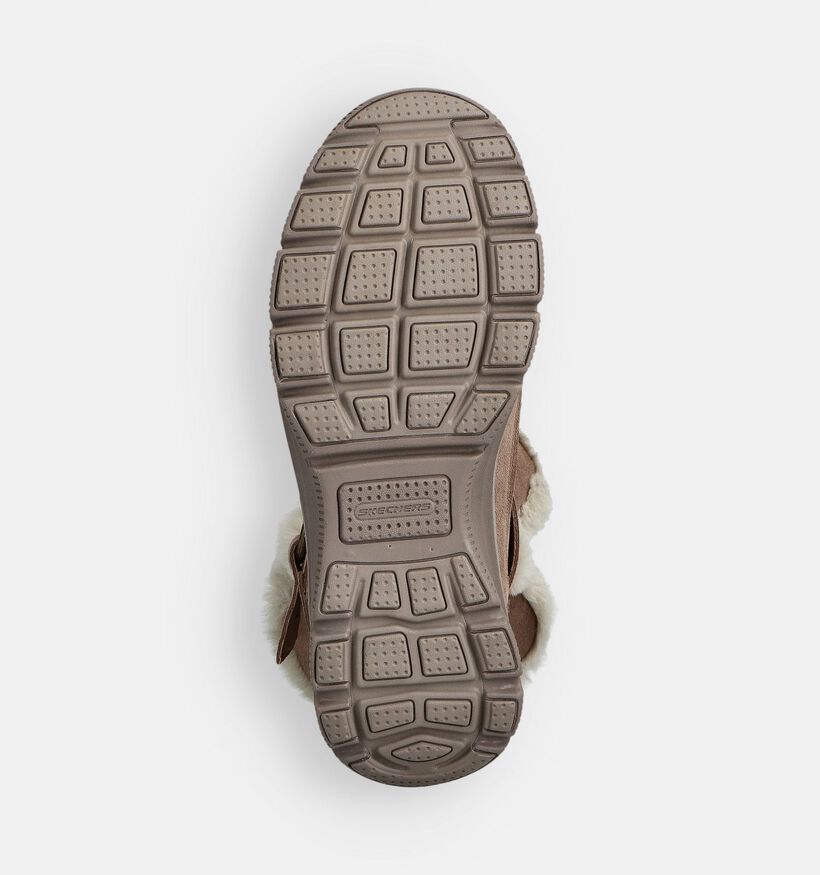 Skechers Boots en Taupe pour femmes (362133)
