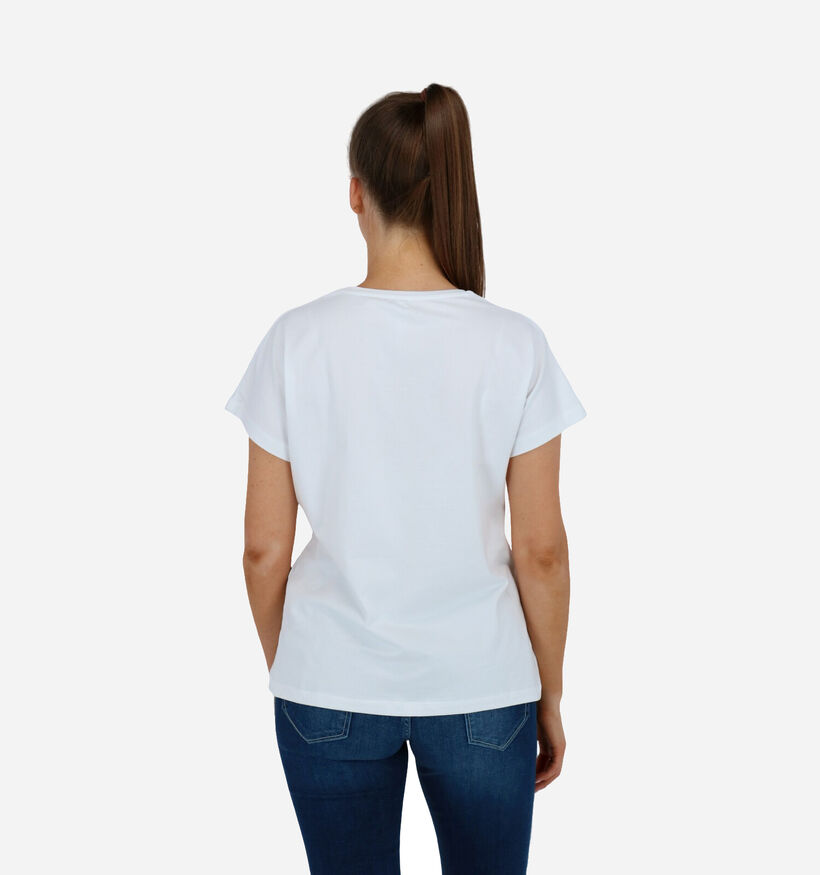 Zoso T-shirt en Blanc (280360)