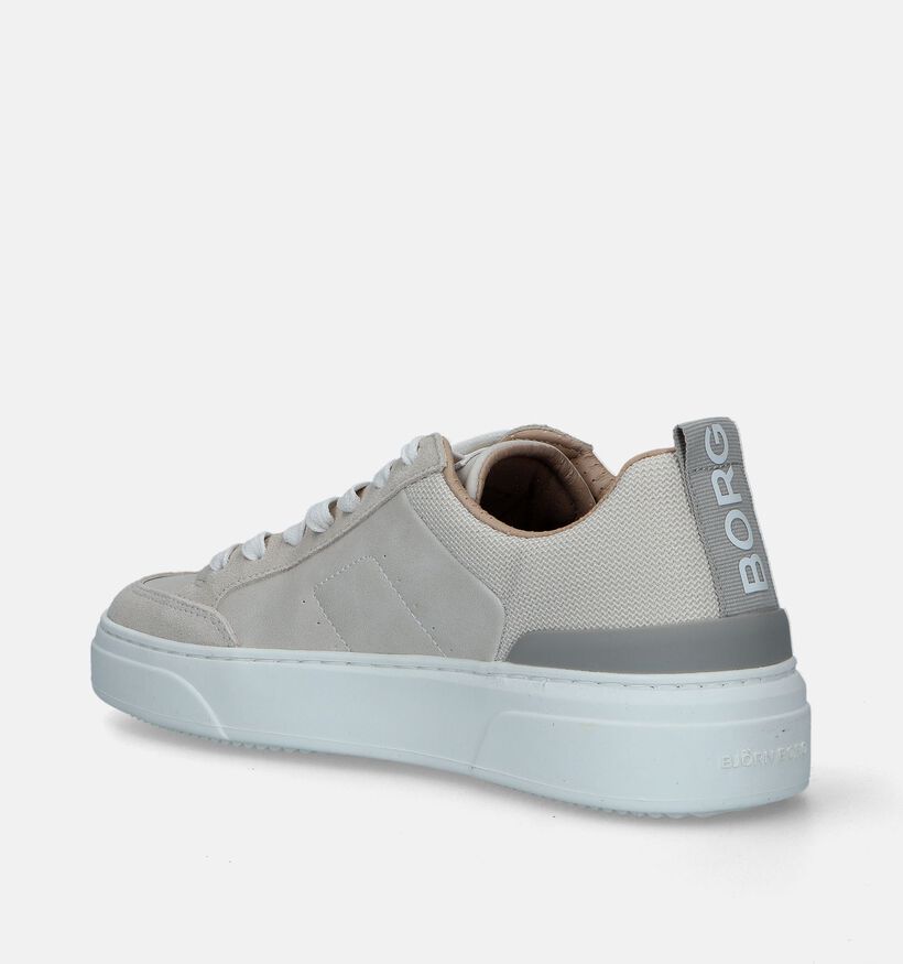 Björn Borg Beige Veterschoenen voor heren (336917) - geschikt voor steunzolen