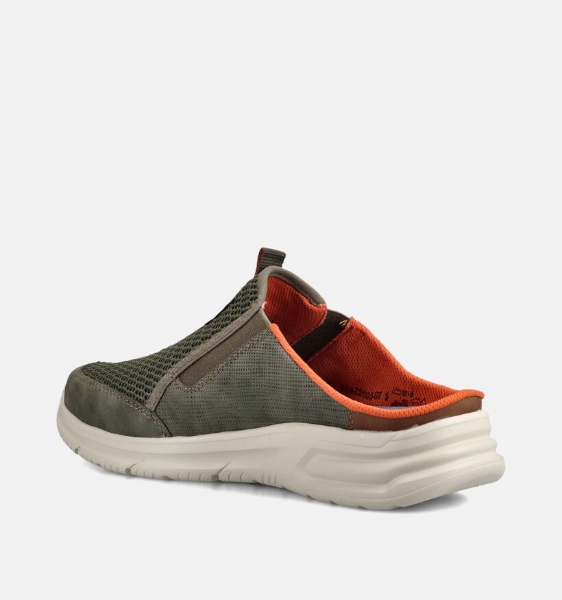 Rieker Groene Slippers voor heren (370485)
