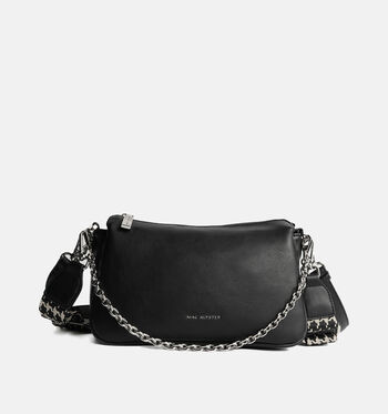 Mac Alyster Crossbody tassen Zwart/Cognac/Bruin