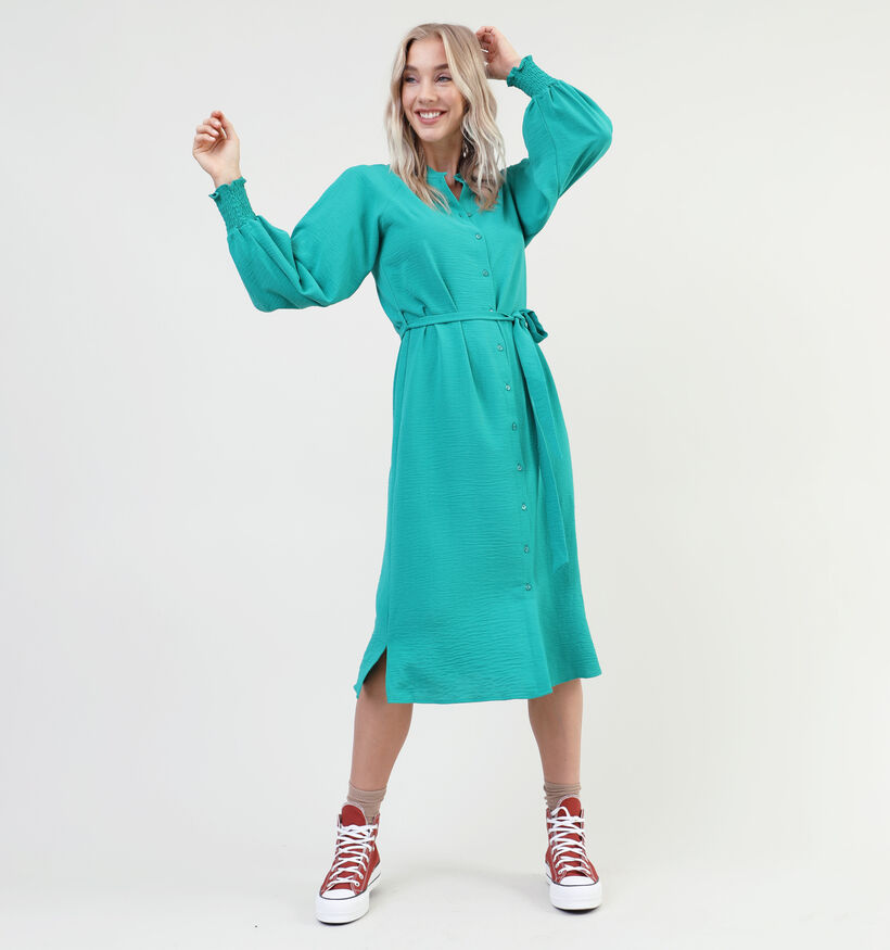 Vero Moda Carla Turquoise Hemdjurk voor dames (330870)