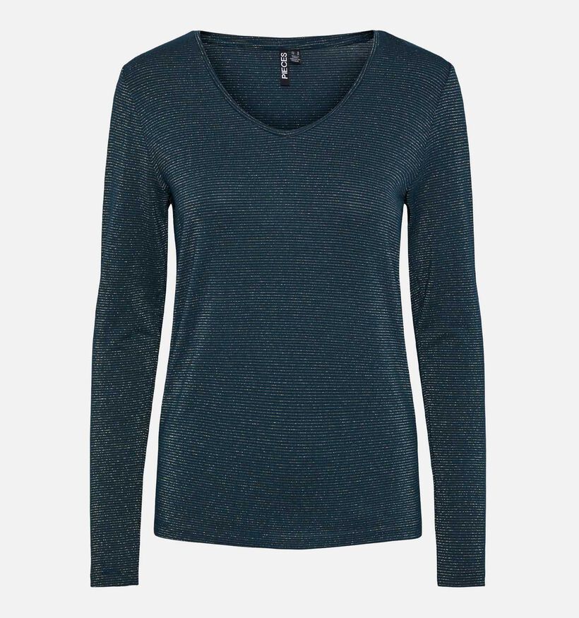 Pieces Billo Groene Longsleeve voor dames (332855)