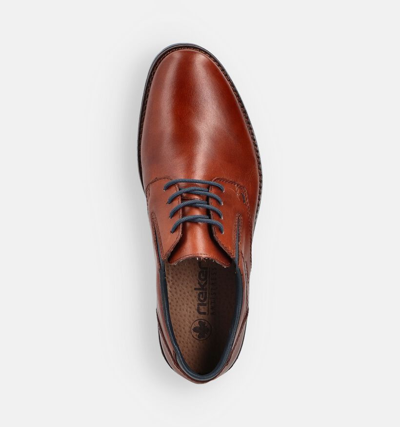 Rieker Chaussures classiques en Cognac pour hommes (376528)