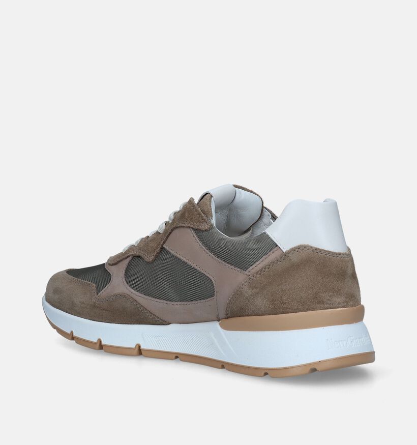NeroGiardini Chaussures à lacets en Beige pour hommes (341719)