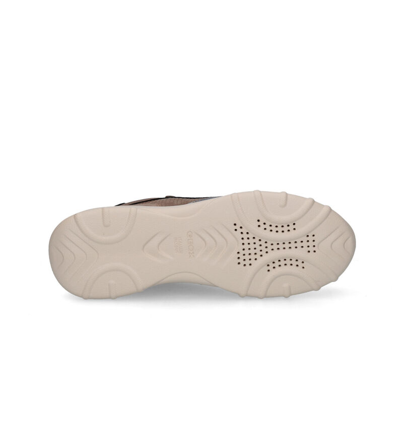 Geox Alleniee Baskets en Taupe pour femmes (312891) - pour semelles orthopédiques