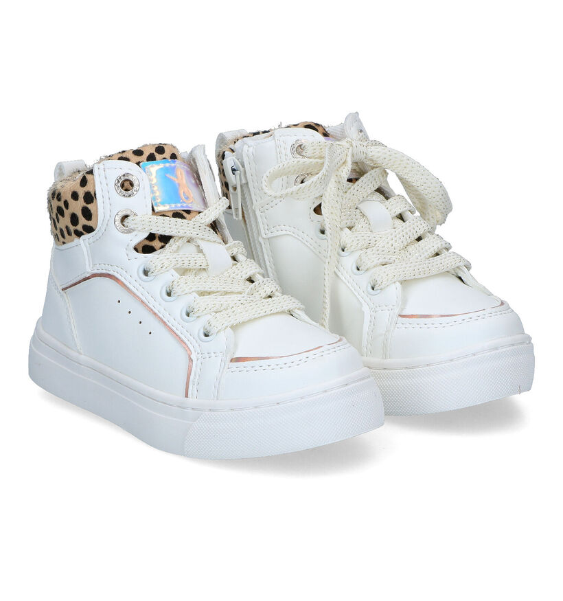 Milo & Mila Witte Sneakers voor meisjes (318684)
