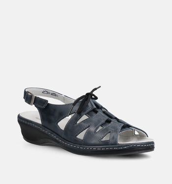 Hush Puppies Sandalen Beige/Blauw