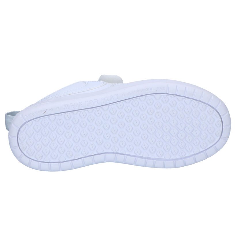 Nike Pico 5 Baskets en Blanc en cuir (254092)