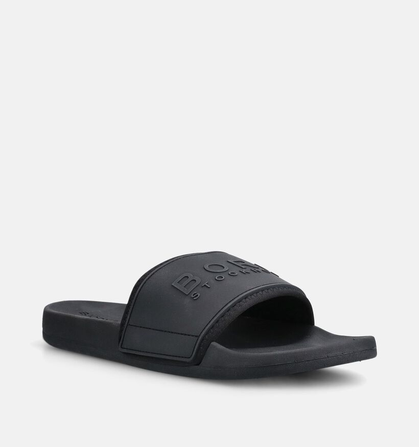 Bj&ouml;rn Borg Romeo Claquettes en Noir pour hommes (369020)