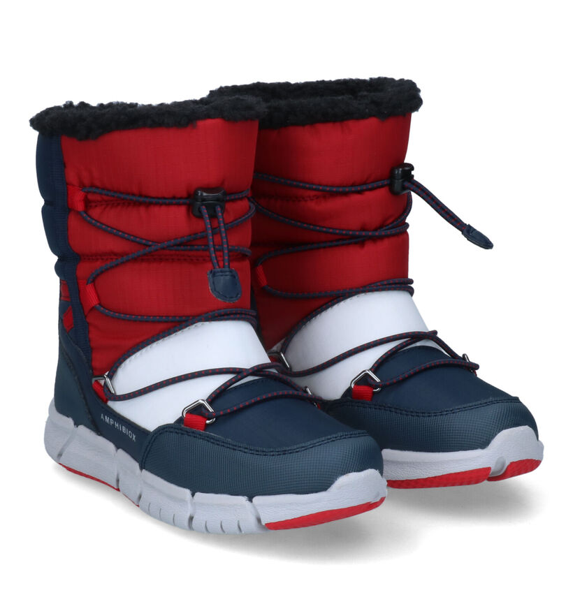 Geox Flexyper Blauwe Snowboots voor jongens (317607) - geschikt voor steunzolen