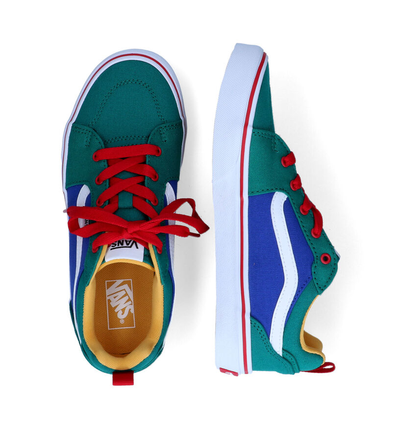 Vans Filmore Groene Sneakers in stof (312308)