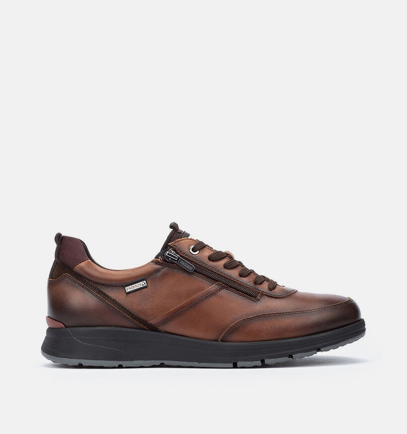 Pikolinos Cordoba Chaussures plates en Cognac pour hommes (379263) - pour semelles orthop&eacute;diques