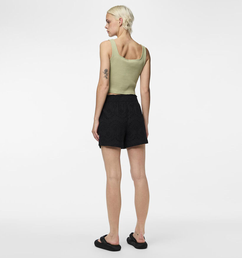 Pieces Vilde Zwarte Short voor dames (351151)