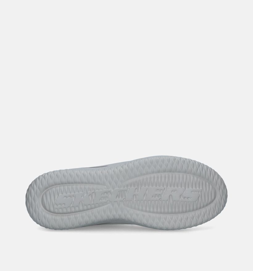 Skechers Delson 3.0 Cicada Taupe Slip-on sneakers voor heren (343002) - geschikt voor steunzolen