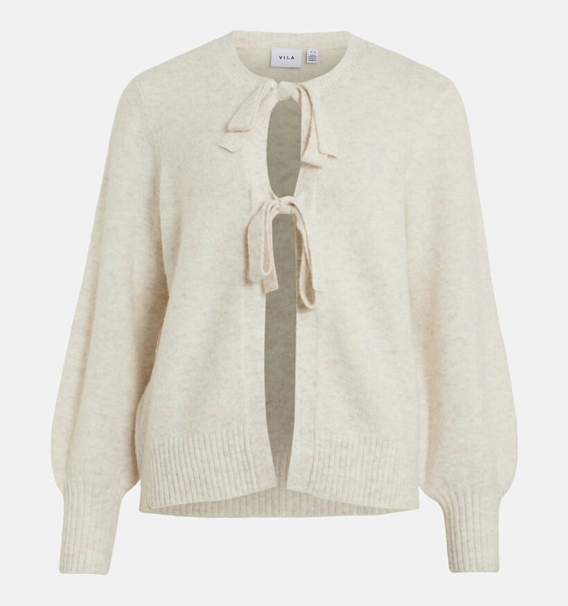 Vila Ellie Beige Gebreide cardigan voor dames (353029)