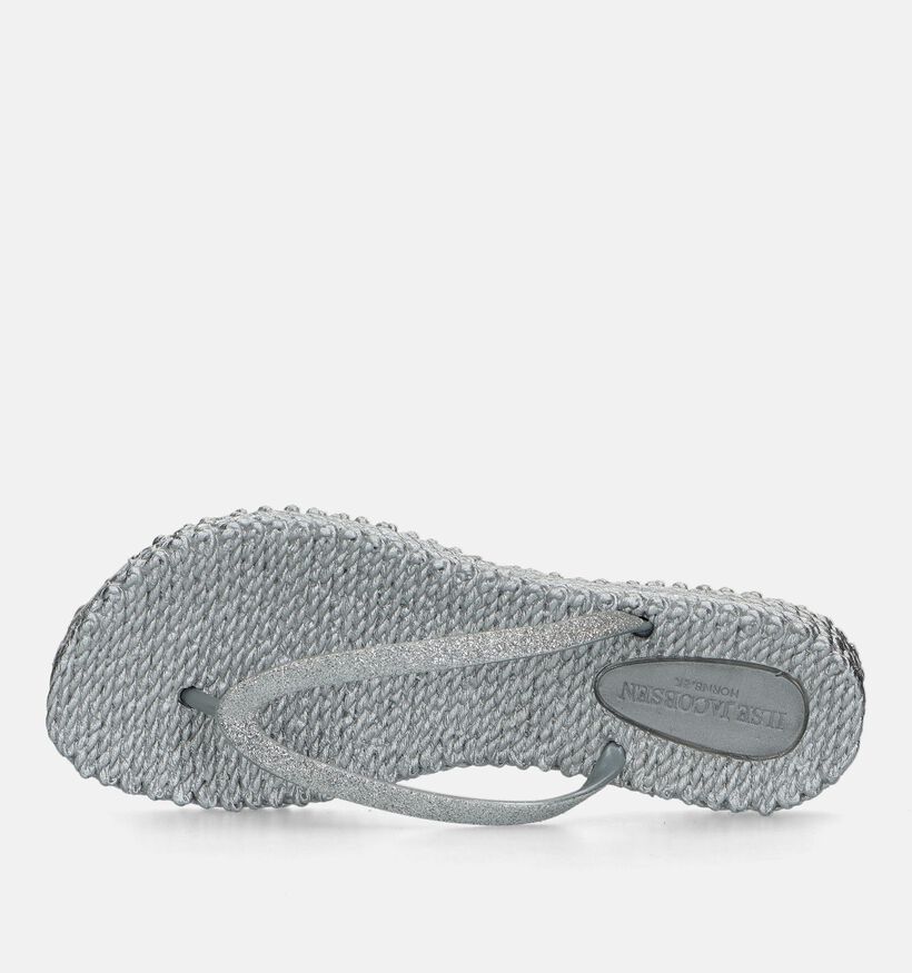Ilse Jacobsen Cheerful Zilveren Teenslippers voor dames (335809)