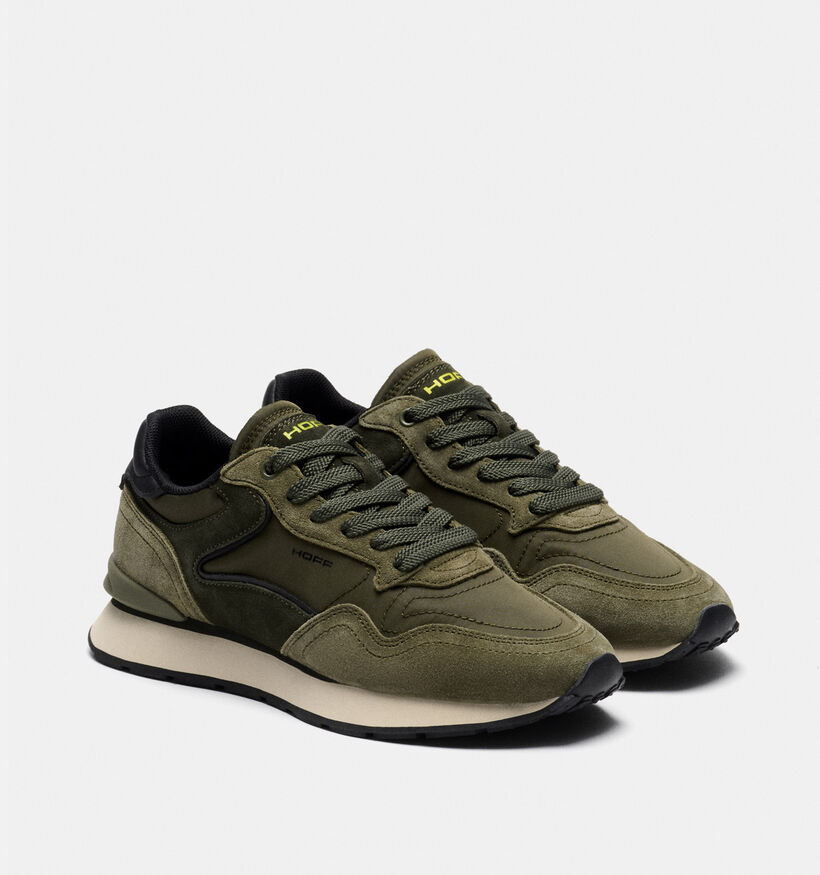 HOFF City Chaussures plates en Vert kaki pour hommes (377275)