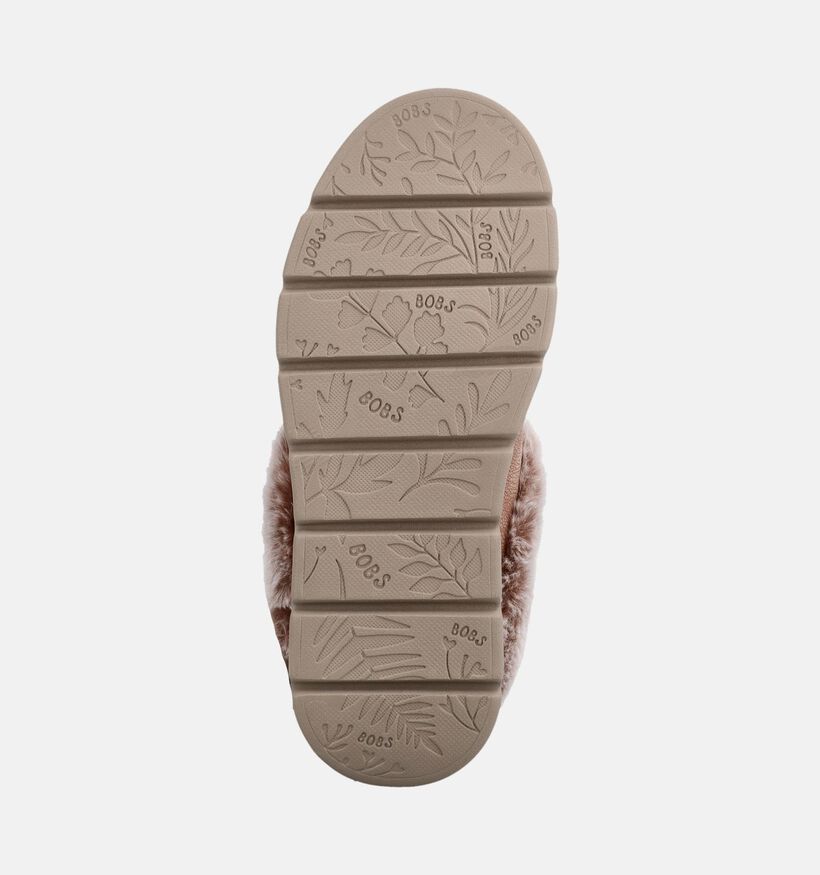 Skechers Keepsakes Lite Cozy Blend Pantoufles ferm&eacute;es en Taupe pour femmes (377958)