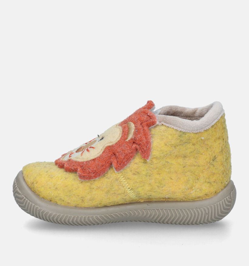Milo & Mila Pantoufles pour bébé en Jaune pour garçons, filles (332294)