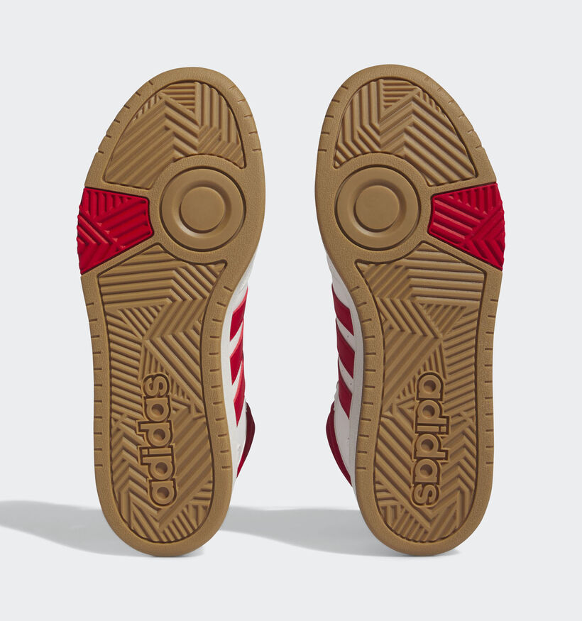 adidas Hoops 3.0 Mid Witte Sneakers voor dames (329410) - geschikt voor steunzolen