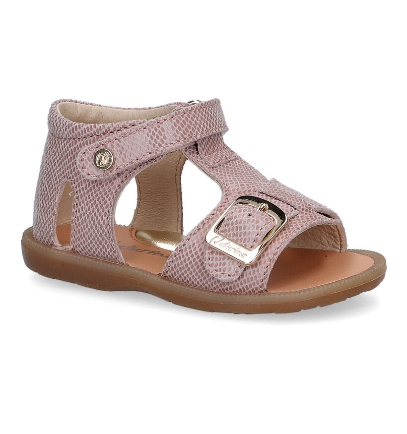 Naturino Quarzo Sandales en Rose en cuir (307214)