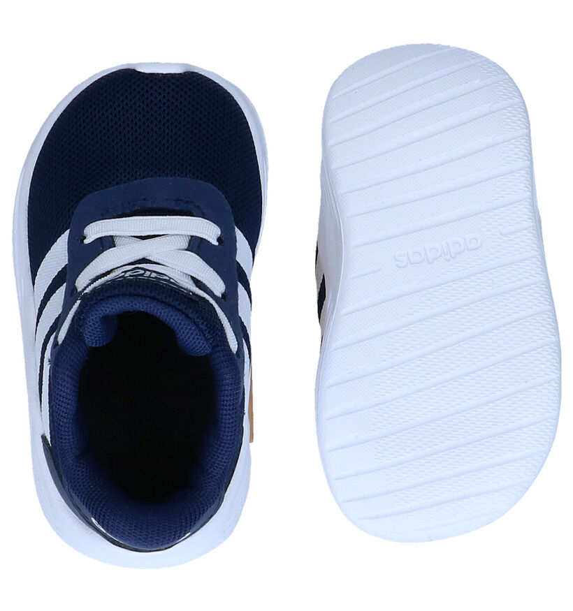 adidas Lite Racer Baskets pour bébé en Bleu en textile (273485)