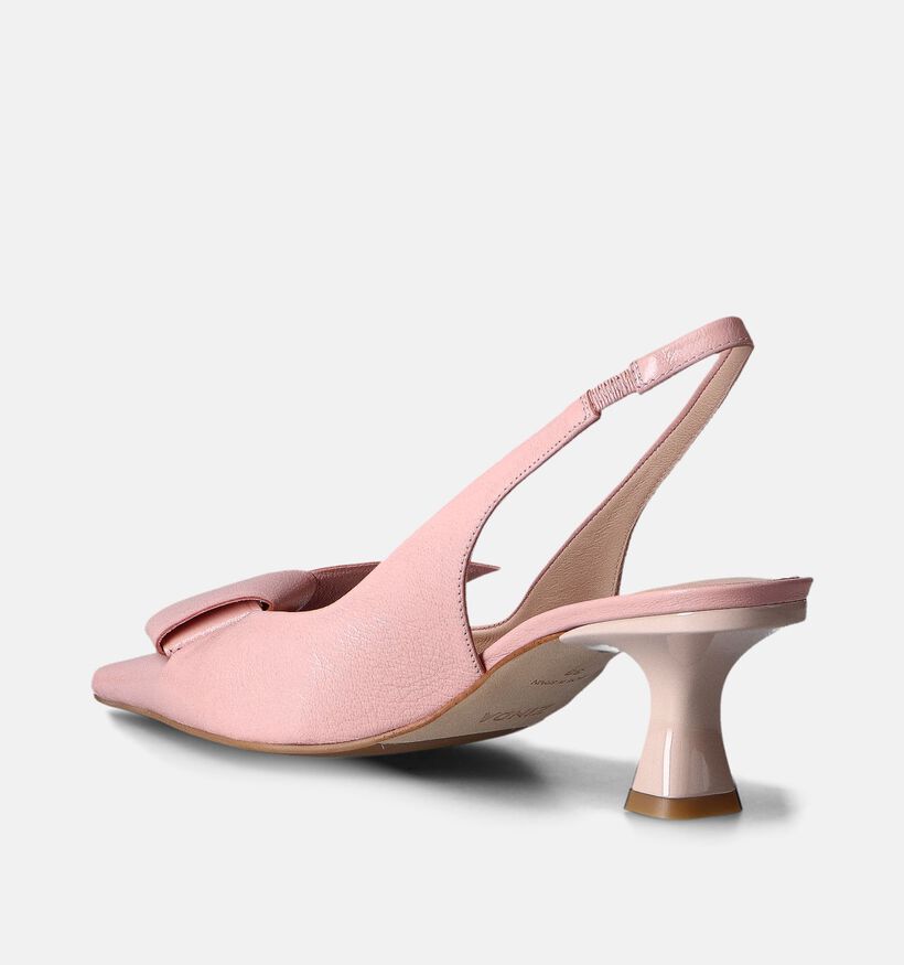 Zinda Escarpins Slingback en Or Rose pour femmes (357659)