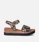 Gabor Bruine Sandalen met sleehak voor dames (355051)