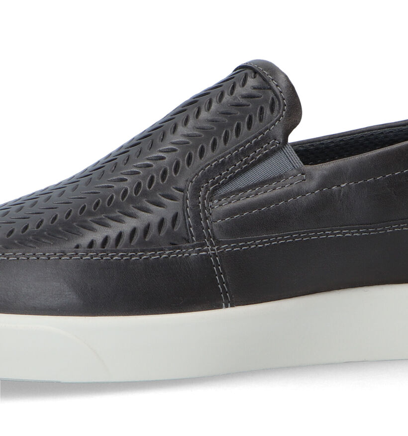 ECCO Street Lite M Chaussures à enfiler en Cognac pour hommes (321461) - pour semelles orthopédiques