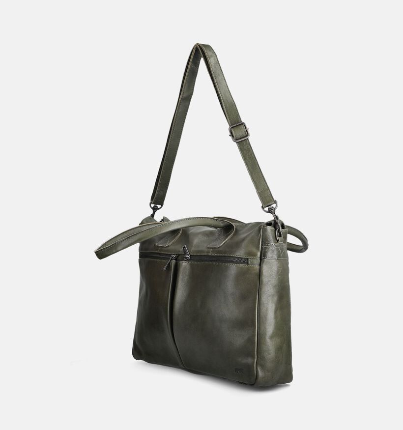 Bear Design Sac ordinateur en Vert pour femmes, hommes (382131)