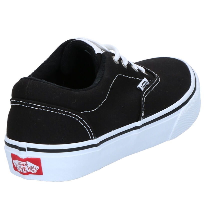 Zwarte Skateschoenen Vans Doheny in stof (266622)