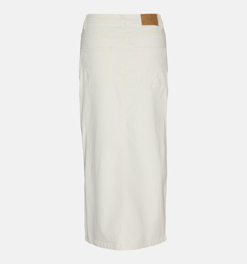 Vero Moda Lucky Jeans Jupe en Écru (331804)