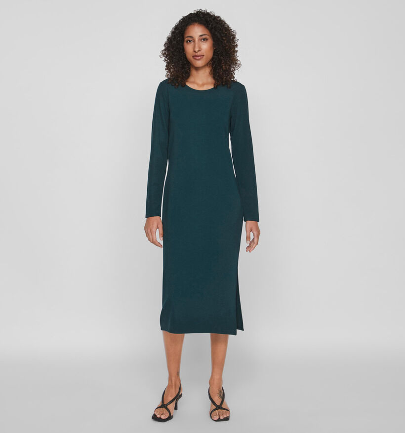 Vila Armerone Robe avec fente en Vert pour femmes (328842)