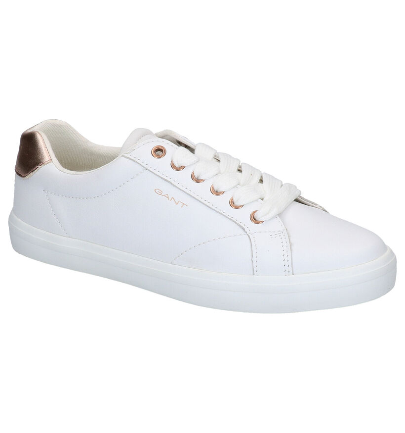 Gant Seaville Chaussures à lacets en Blanc en cuir (271311)