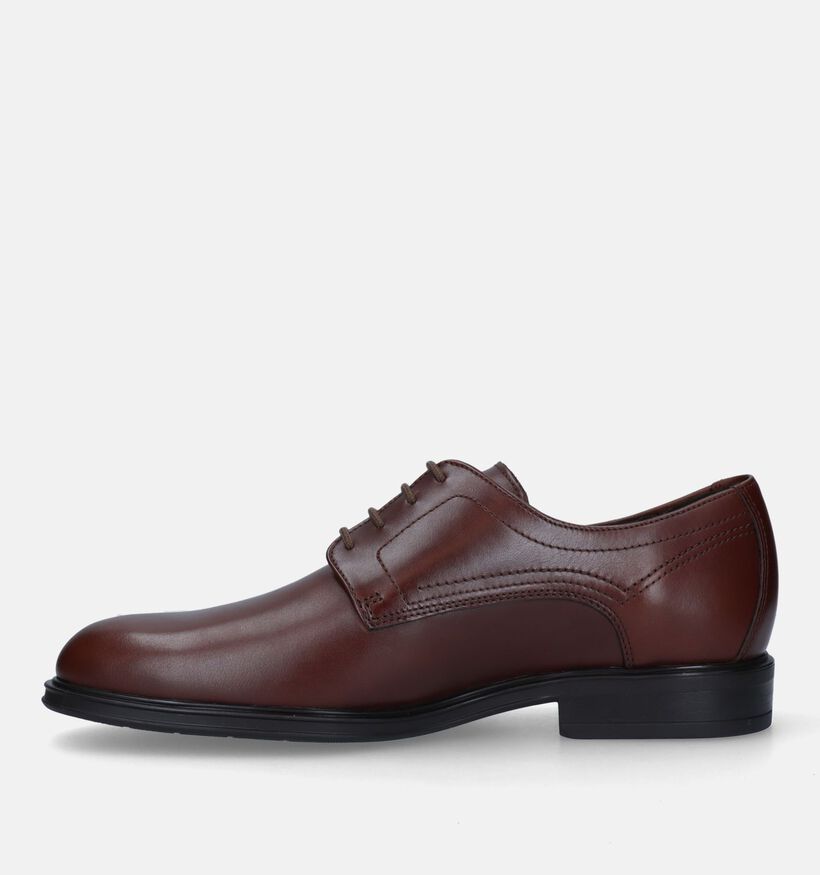 Mephisto Kevin Hopper Cognac Veterschoenen voor heren (330817) - geschikt voor steunzolen