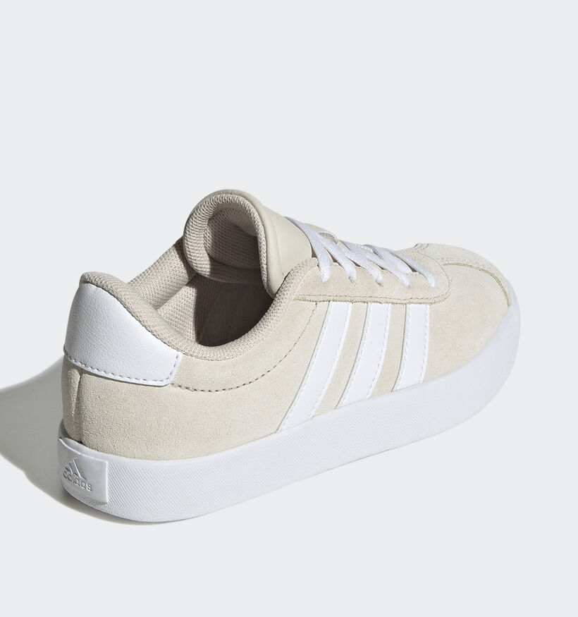 adidas VL Court 3.0 Baskets basses en Gris pour filles, garçons (357441) - pour semelles orthopédiques