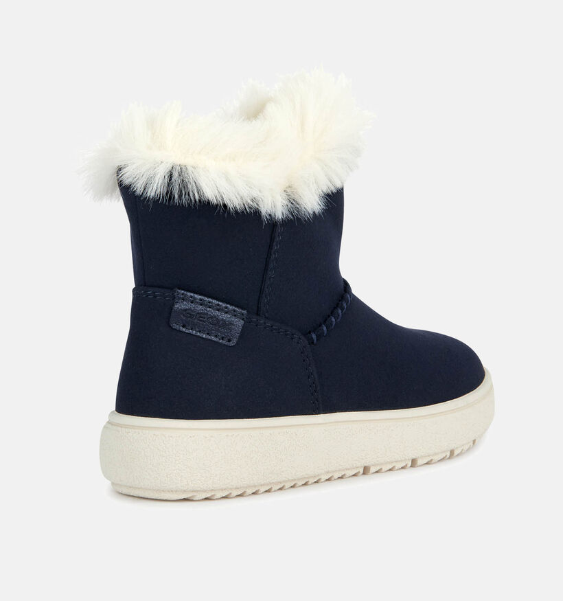 Geox Theleven Boots en Bleu pour filles (345916) - pour semelles orthopédiques