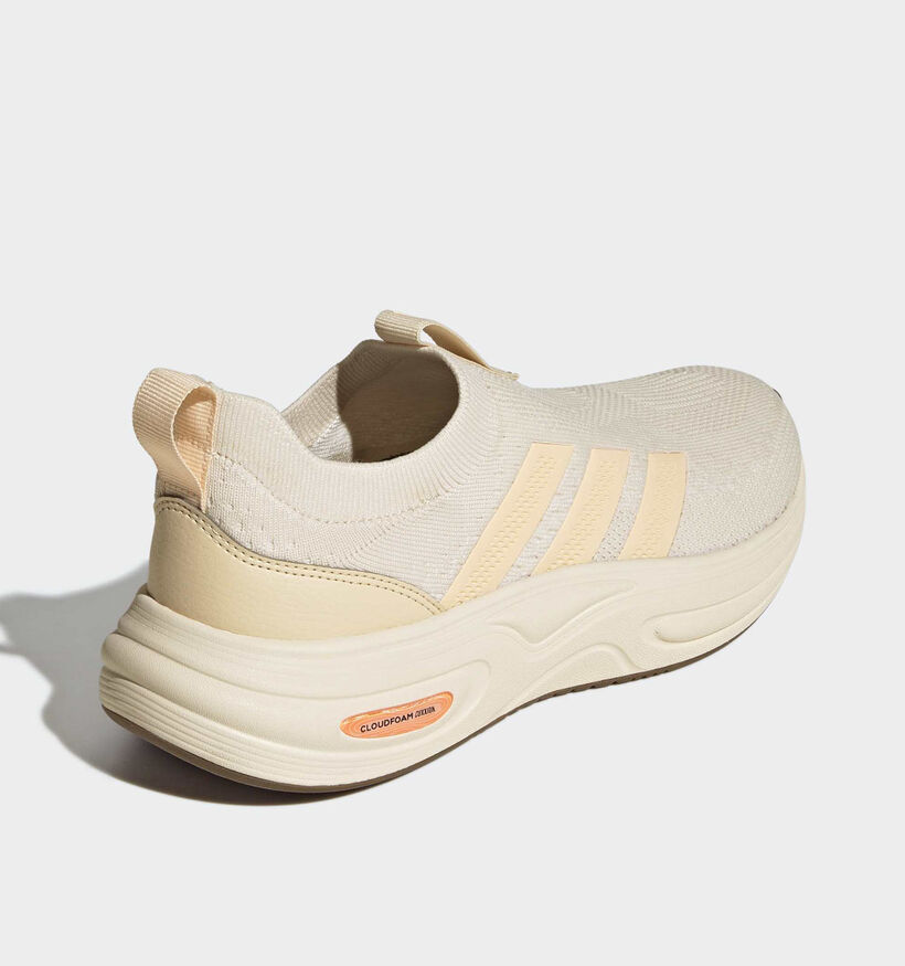 Adidas Cloudfoam Cuxxion-Sock Beige Sneakers voor dames (372727) - geschikt voor steunzolen