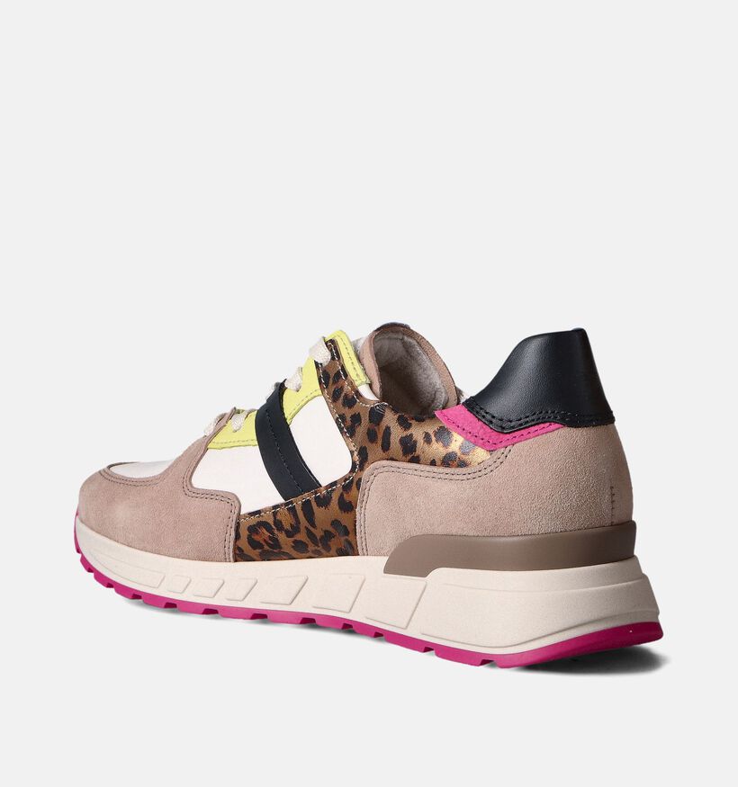 Gabor OptiFit Beige Sneakers voor dames (355095) - geschikt voor steunzolen