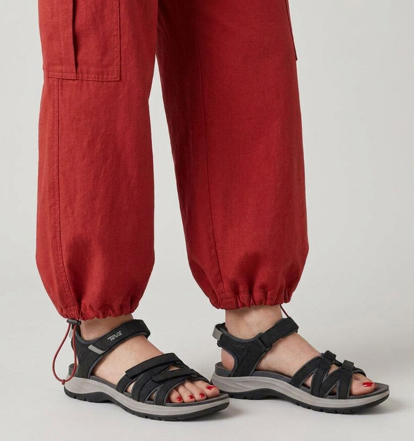 Teva Tirra Sport Leather Zwarte Sandalen voor dames (370884)