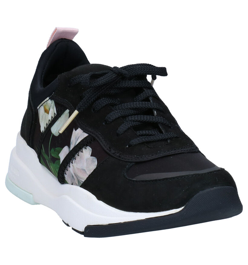 Ted Baker Keaton Zwarte Sneakers in daim (276068)
