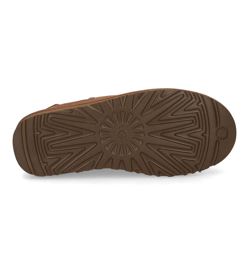 UGG Neumel Bottines Chelsea en Cognac en daim (295008)